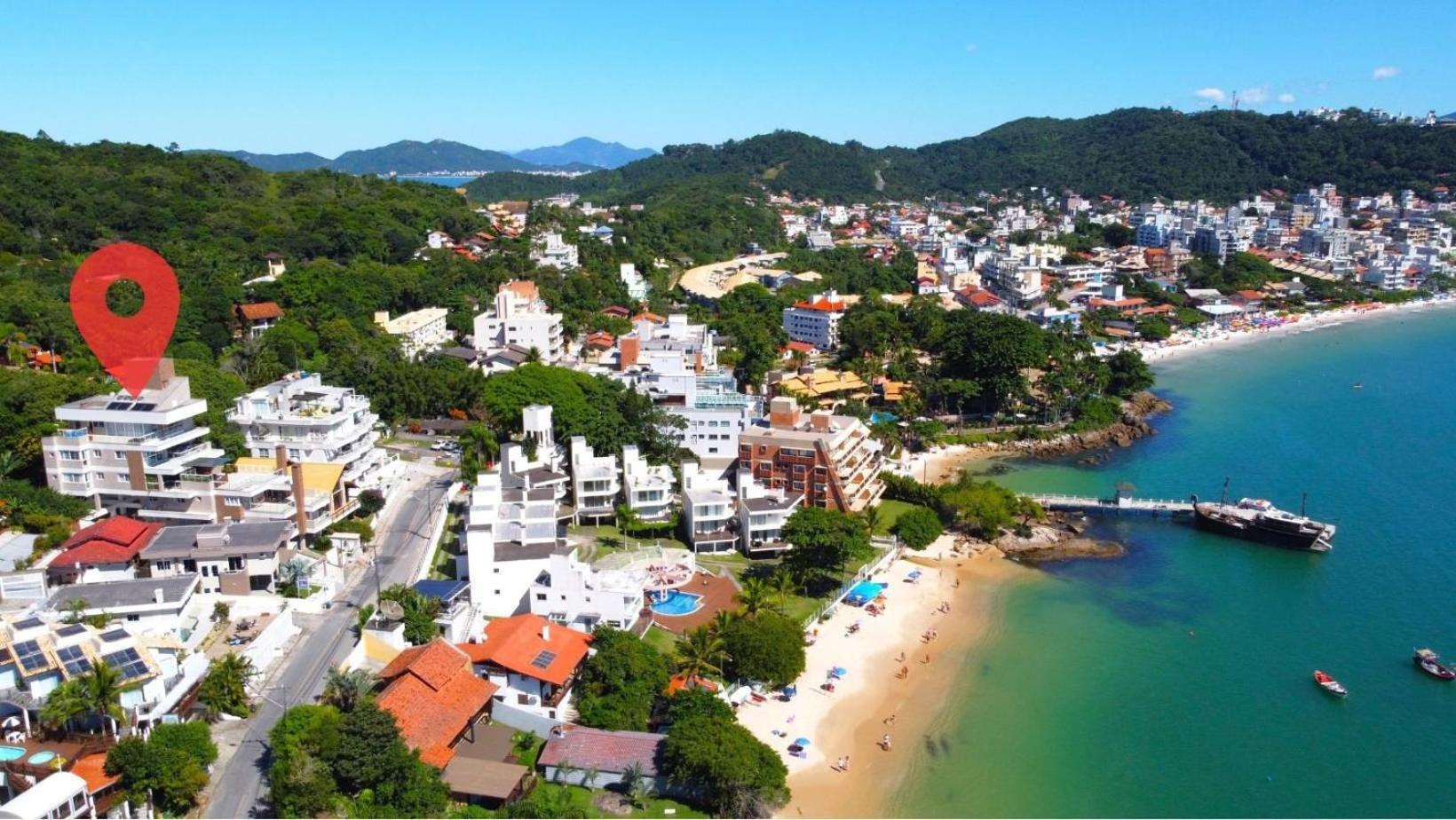 1080 - Apartamento Com Vista Para O Mar Em Bombinhas Εξωτερικό φωτογραφία